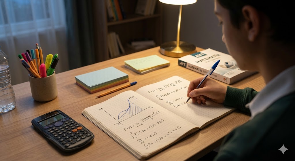 AYT Matematik türev integral